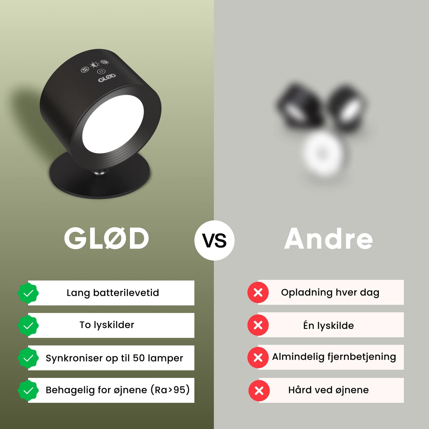 Glød Vena Light