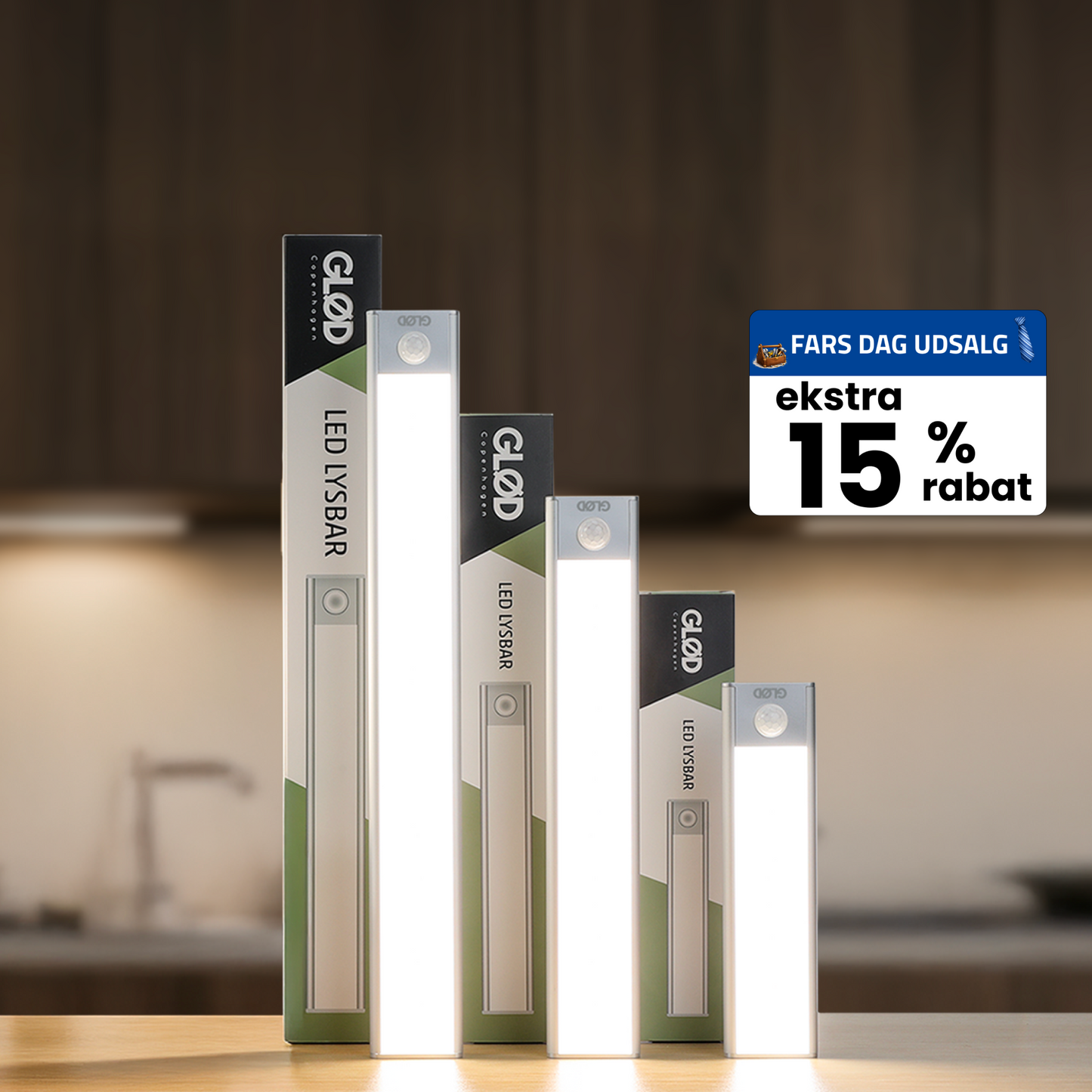 GLØD LED Lysbar