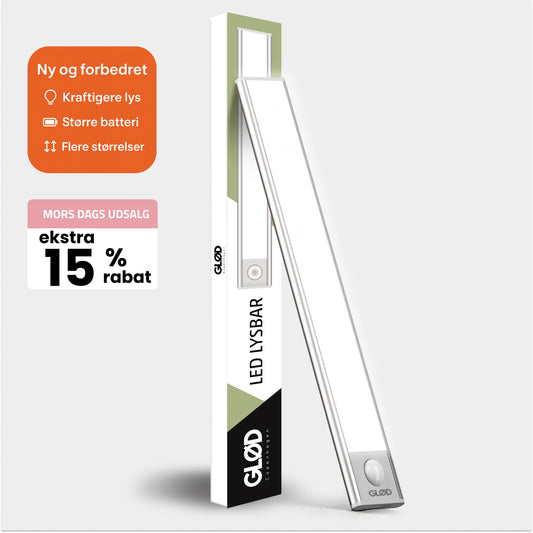 Glød LED lysbar
