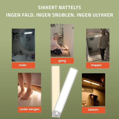 LED Lysbar - Sikkert nattelys